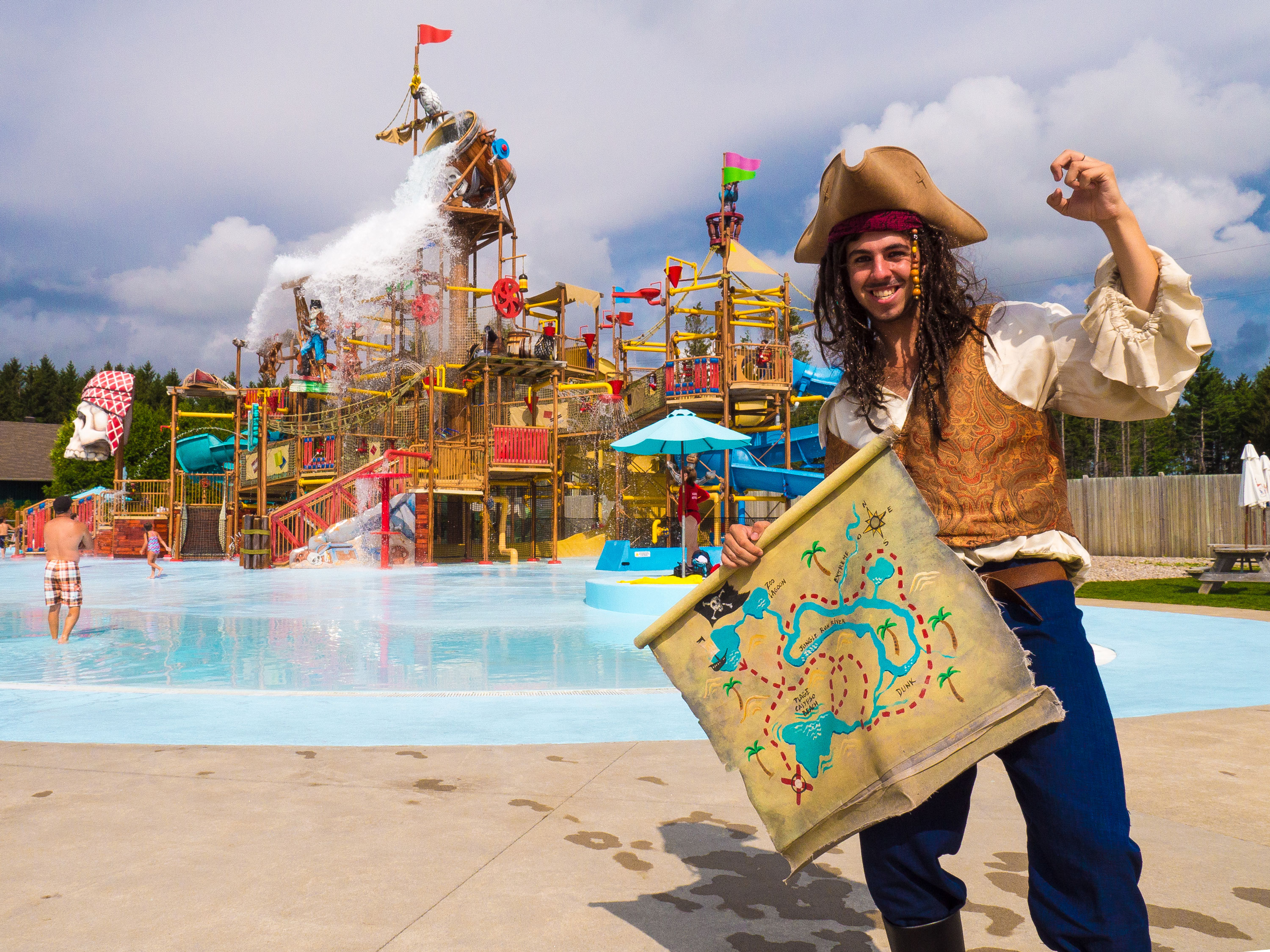 Our Kids Water Slide "Pirates Aquaplay" - Summer Park | Calypso