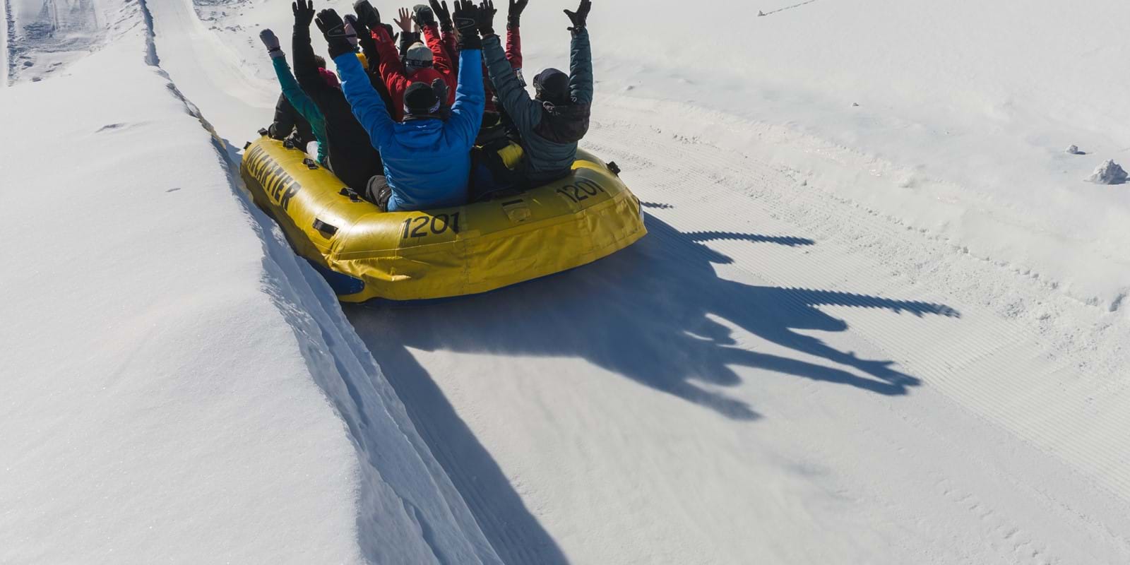 Snow Rafting - Our Winter Sliding Activities | Valcartier